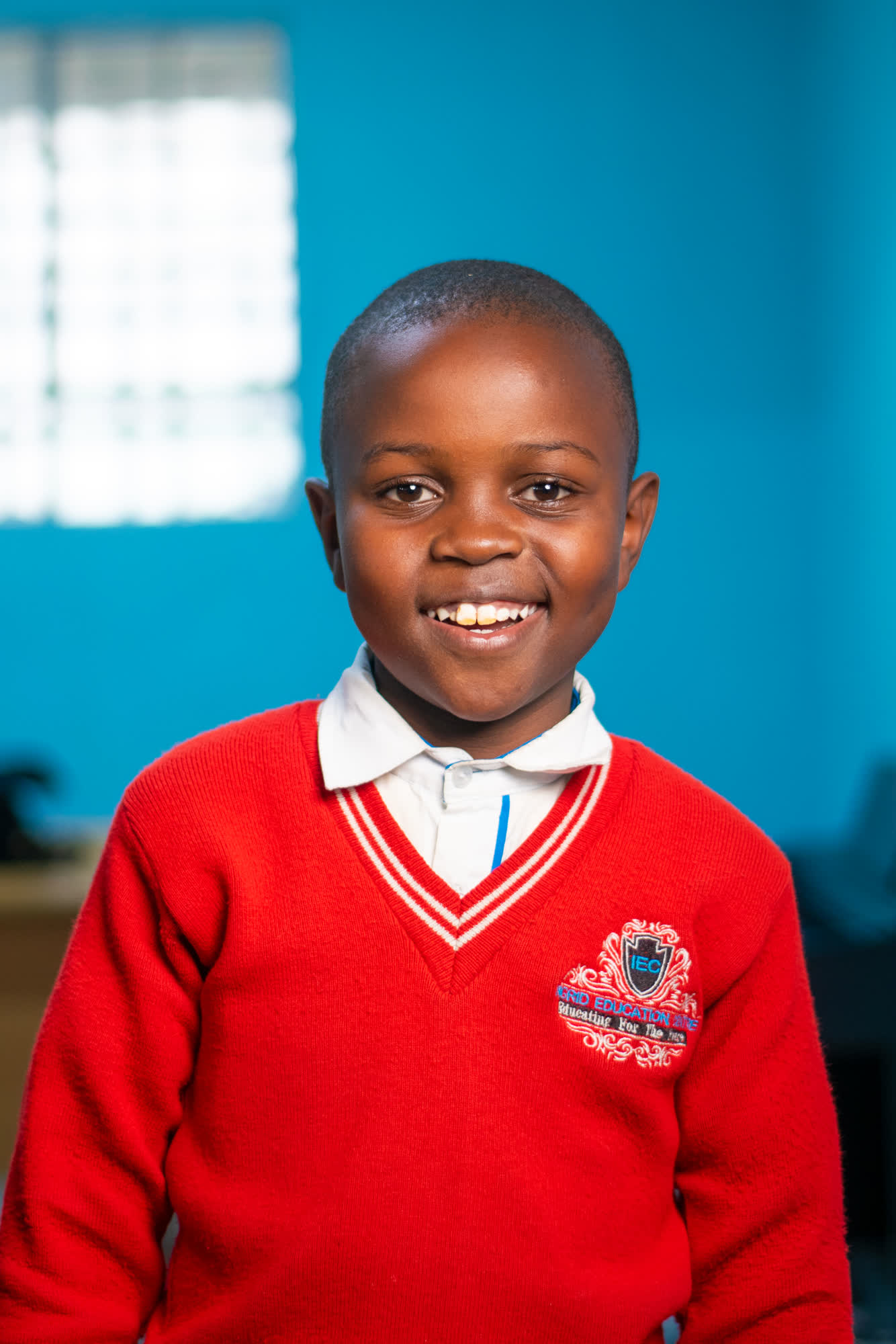 Edwin at the Ingrid School