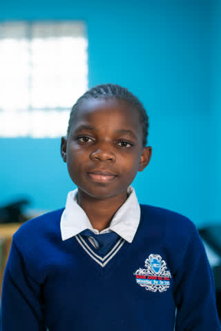 A student at the Ingrid School in Nairobi, Kenya