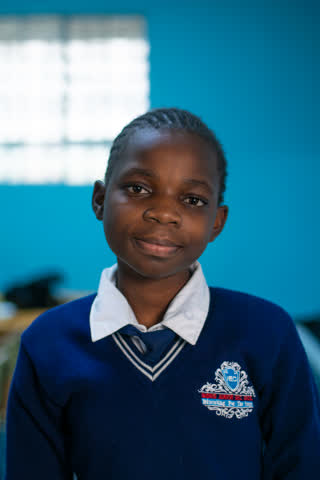 A student at the Ingrid School in Nairobi, Kenya