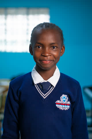 A student at the Ingrid School in Nairobi, Kenya