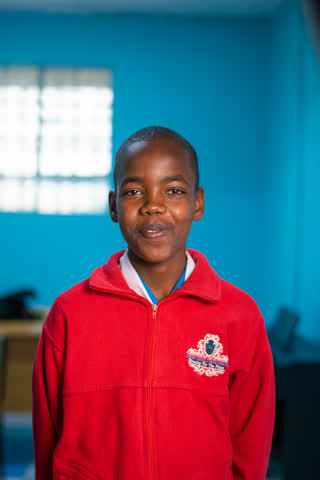 A student at the Ingrid School in Nairobi, Kenya