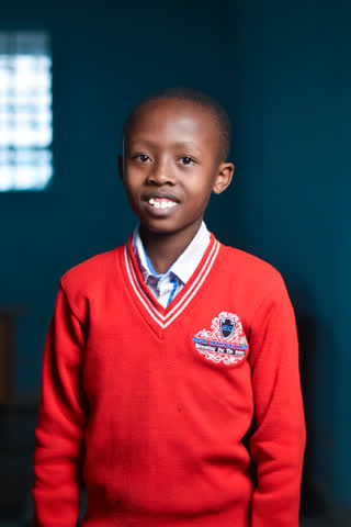 A student at the Ingrid School in Nairobi, Kenya