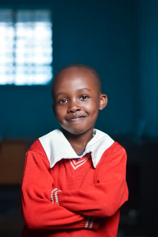 A student at the Ingrid School in Nairobi, Kenya