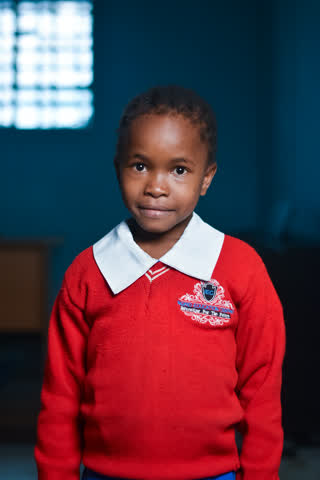 A student at the Ingrid School in Nairobi, Kenya