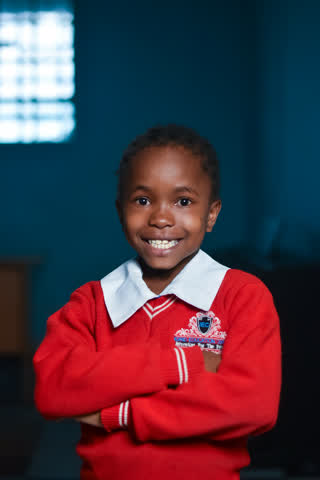 A student at the Ingrid School in Nairobi, Kenya