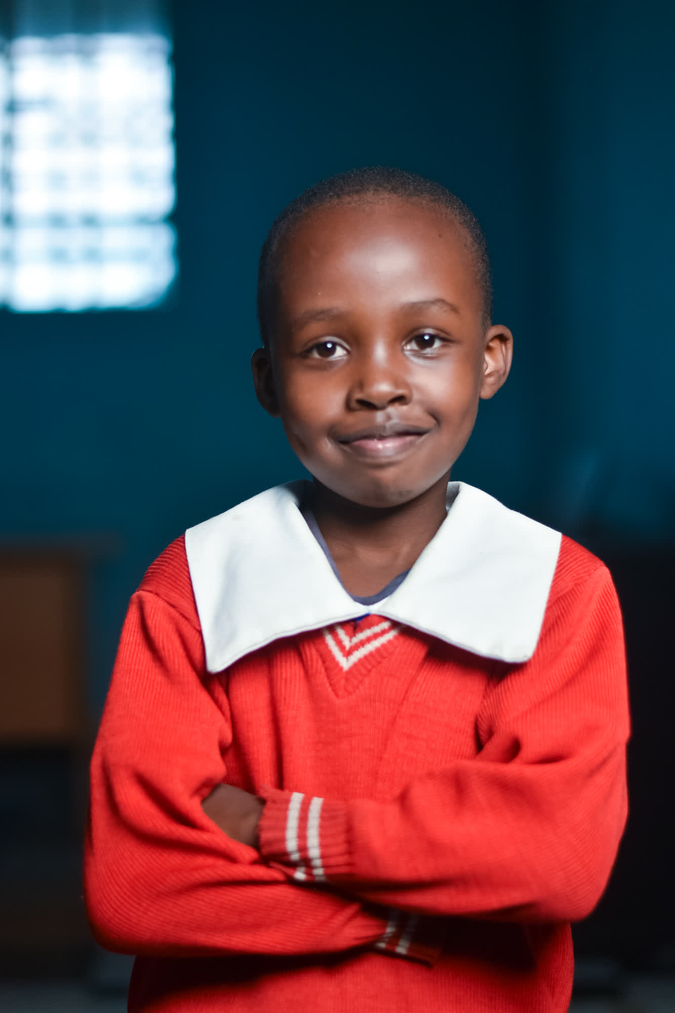 A student at the Ingrid School in Nairobi, Kenya